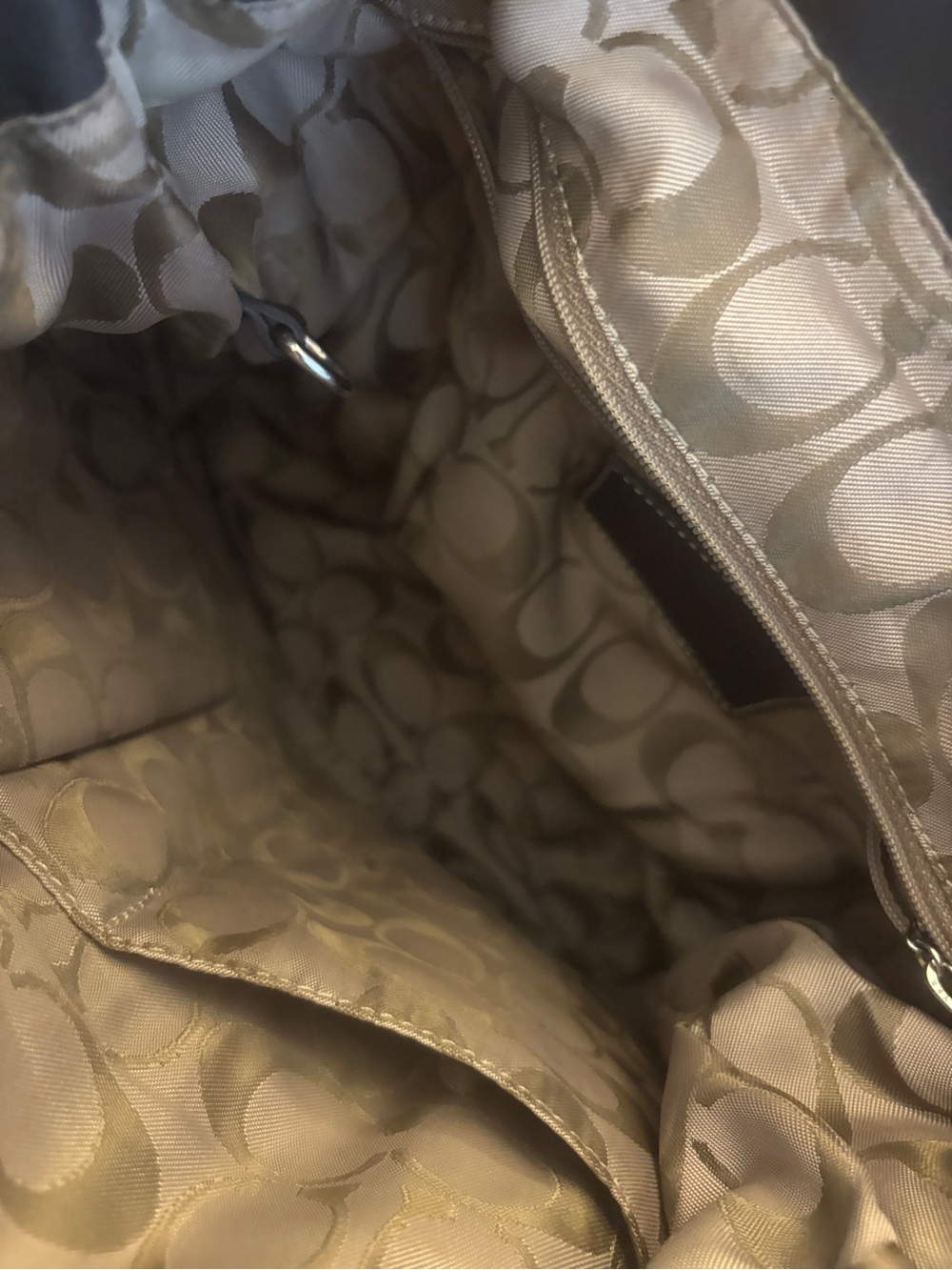 Vintage Coach Black Nylon Cargo Backpack Bag 4290 - Picture 14 of 16